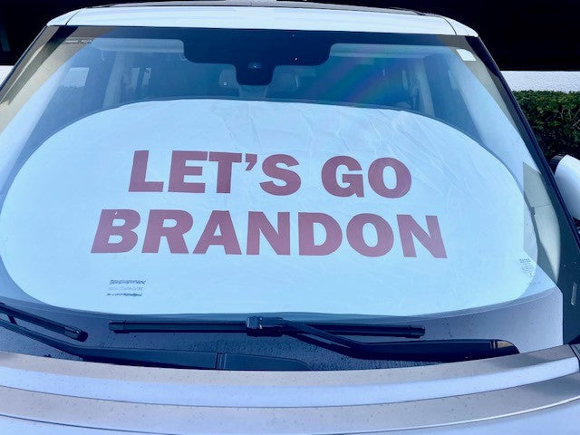 Let's Go Brandon Sunshade